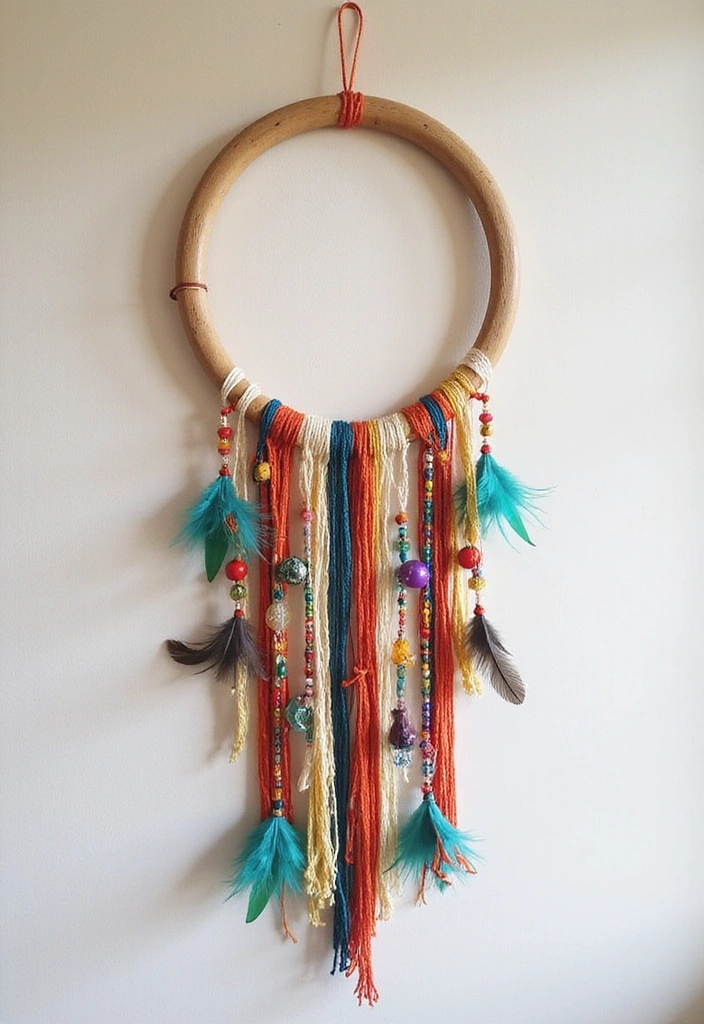 18 Creative Wooden Wall Hanging Ideas That'll Make Your Home Stand Out (#12 Is a Must-See!) - 6. Wooden Dreamcatchers