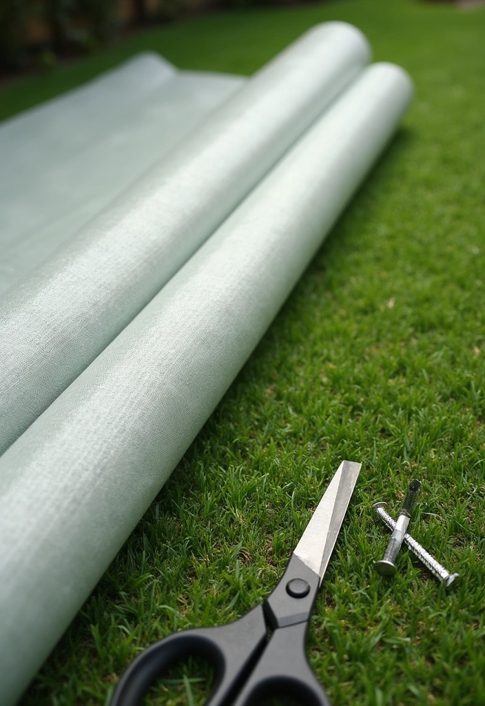 18 Step-by-Step Backyard Turf Installation Hacks That Will Save You a Fortune! - 4. Install Weed Barrier Fabric