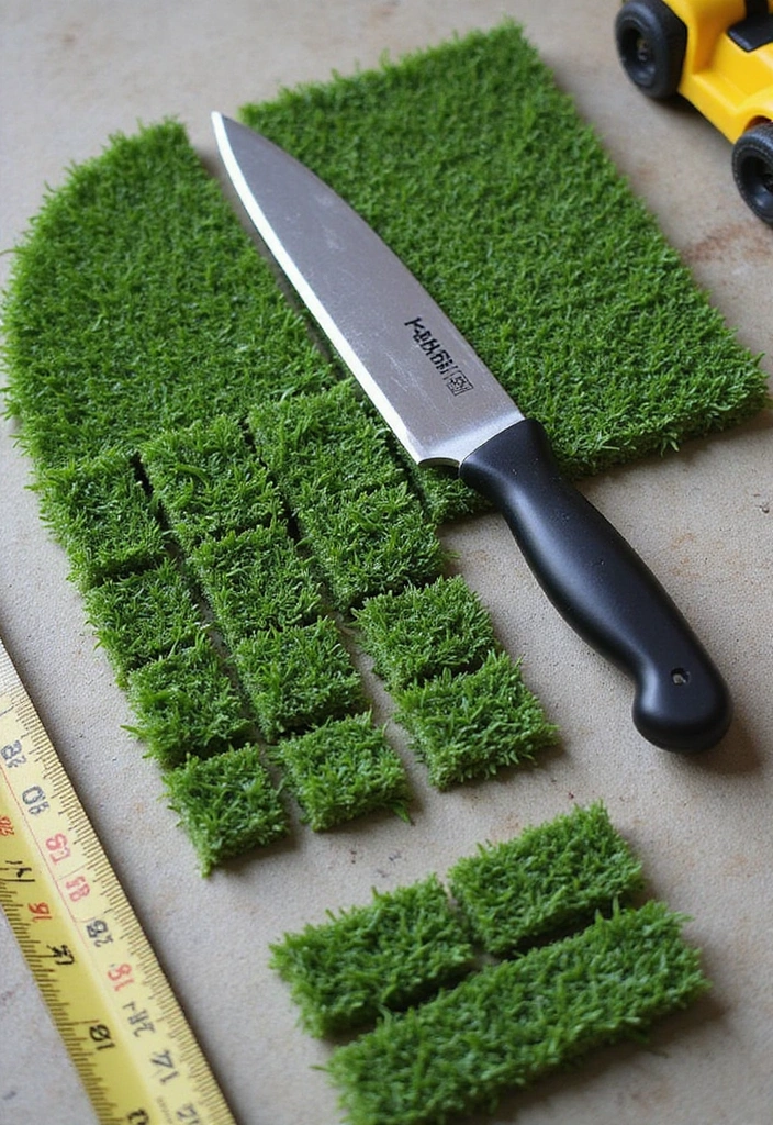 18 Step-by-Step Backyard Turf Installation Hacks That Will Save You a Fortune! - 6. Measure and Cut the Turf
