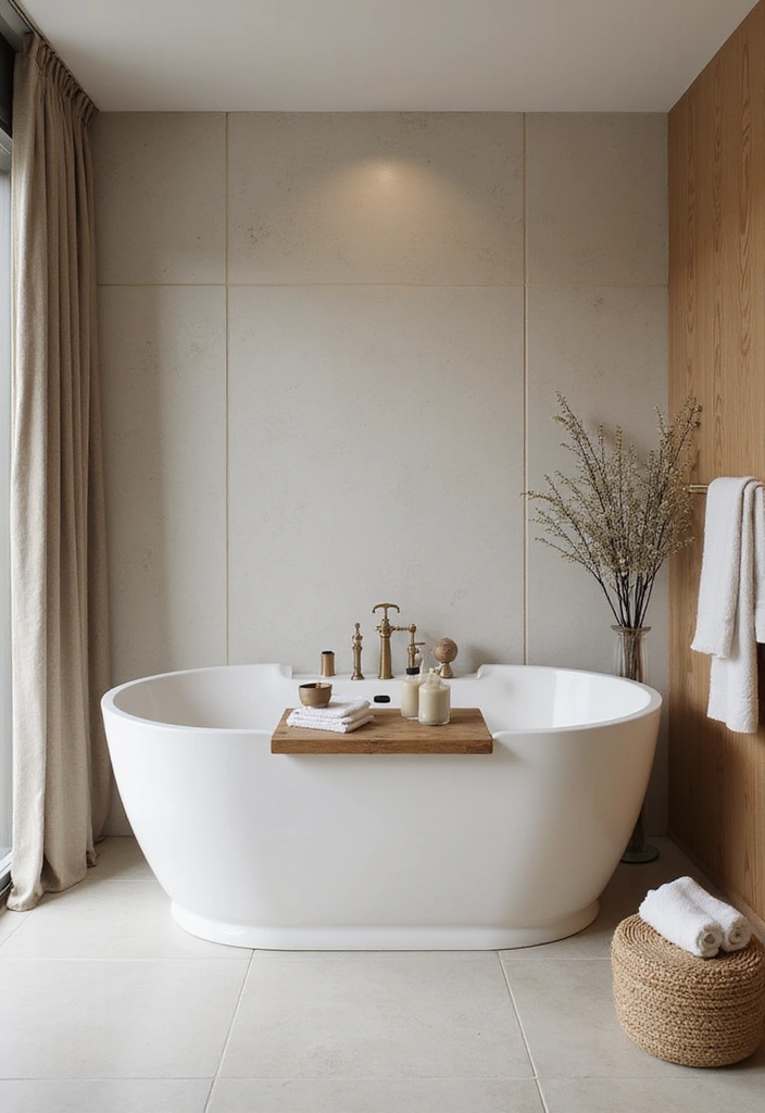 20 Affordable Luxury Bathroom Upgrades You'll Wish You Knew Sooner! - 11. Freestanding Bathtub
