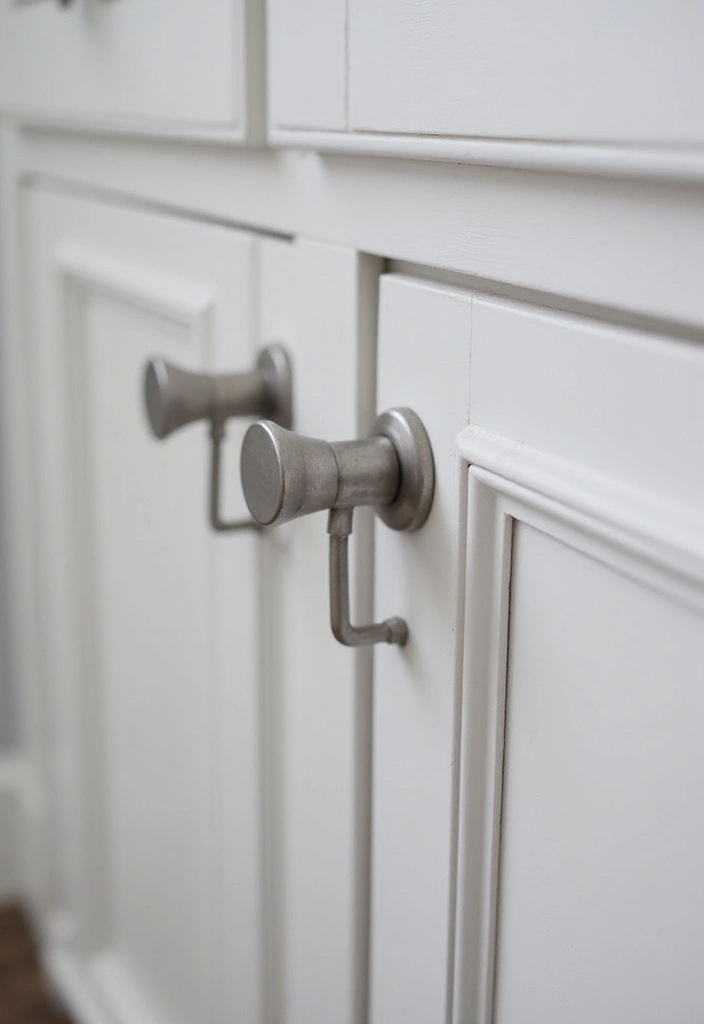 20 Affordable Luxury Bathroom Upgrades You'll Wish You Knew Sooner! - 14. Updated Cabinet Hardware