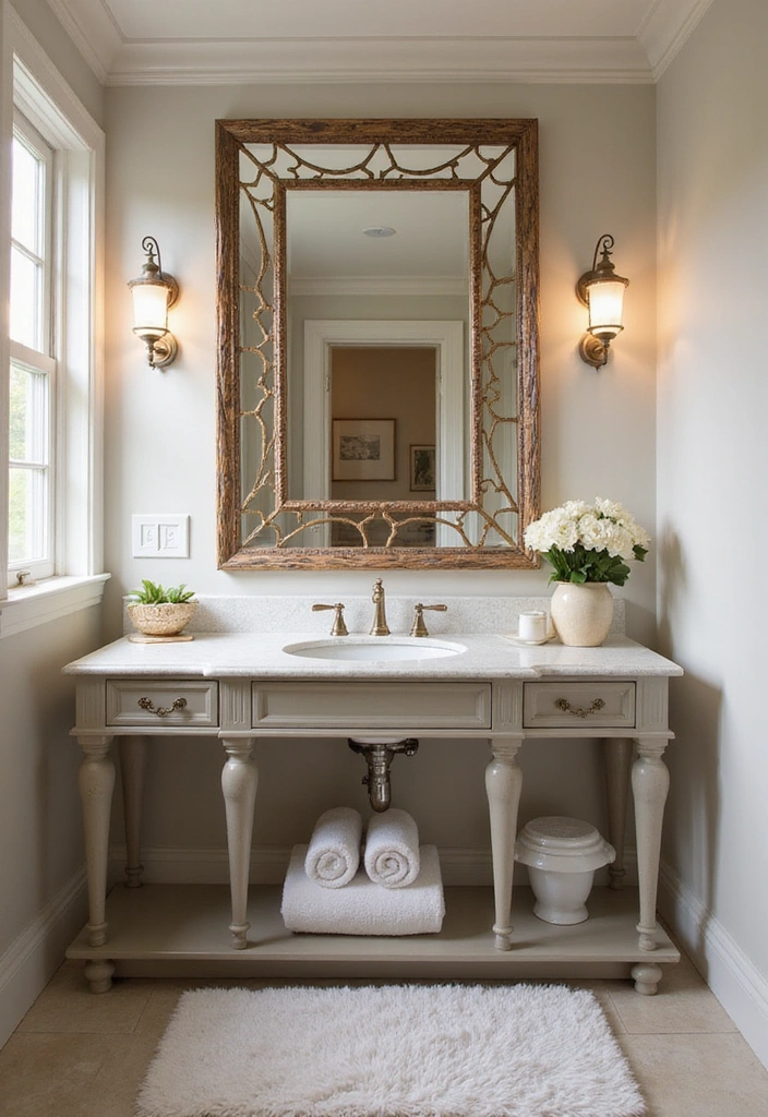 20 Brilliant Small Bathroom Ideas That Prove Size Doesn't Matter (You'll Want to Steal #12!) - 1. Mirrored Magic