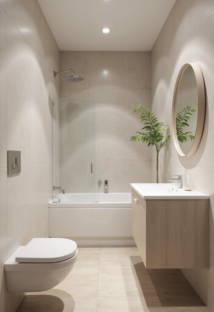 20 Brilliant Small Bathroom Ideas That Prove Size Doesn't Matter (You'll Want to Steal #12!) - 16. Minimalist Approach