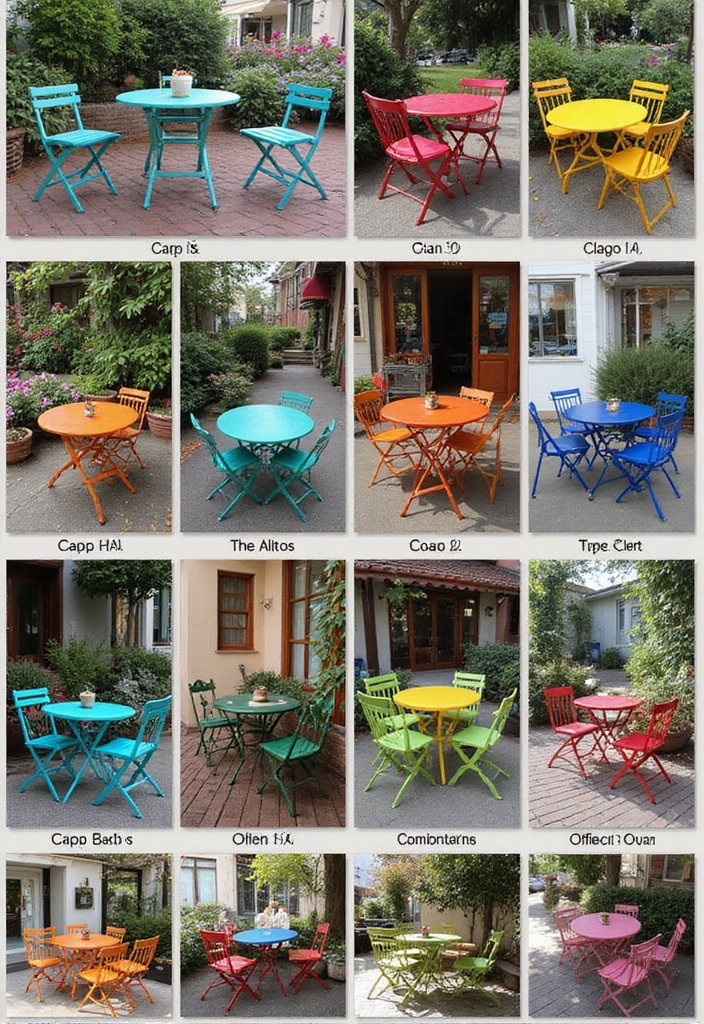 20 Colorful Garden Bistro Set Ideas That Will Brighten Up Your Outdoor Space! - Conclusion