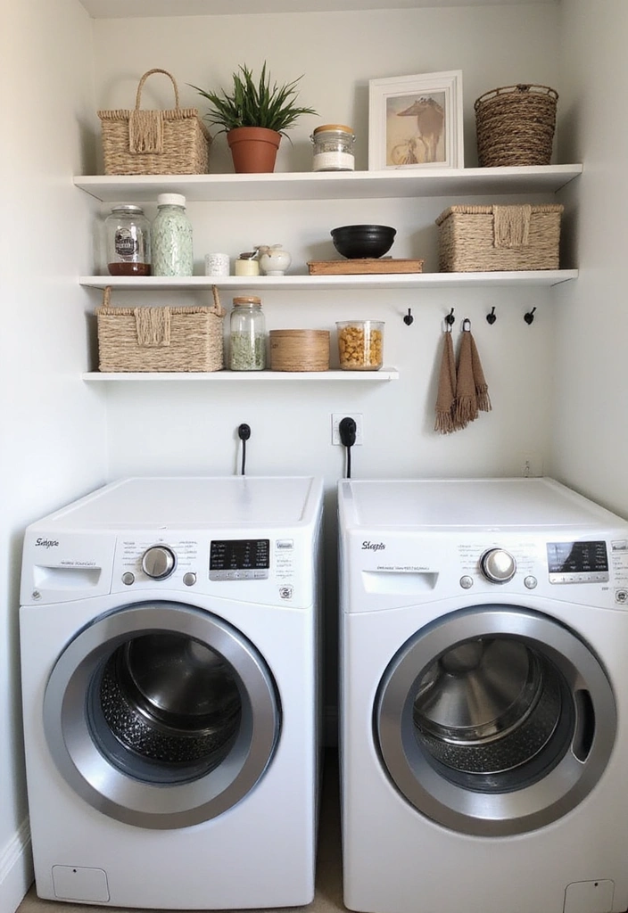 20 Laundry Organization Tips That’ll Change Your Life (and Your Laundry Routine!) - 7. Utilize Wall Space