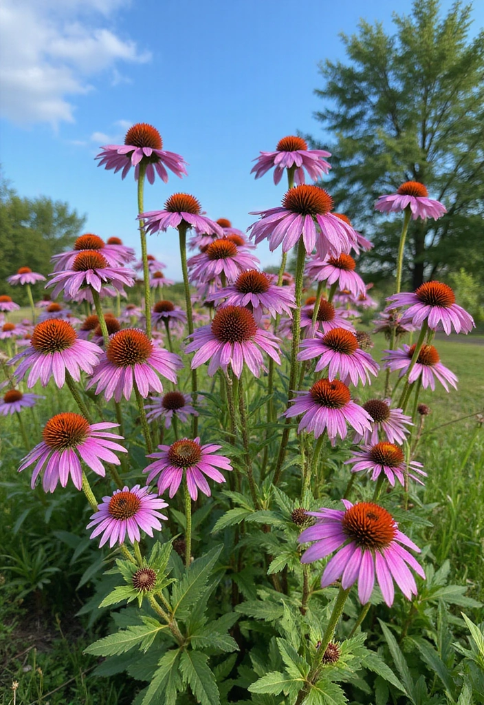 20 Low Maintenance Flowers That Don’t Need Deadheading (Perfect for Lazy Gardeners!) - 3. Purple Coneflower (Echinacea)