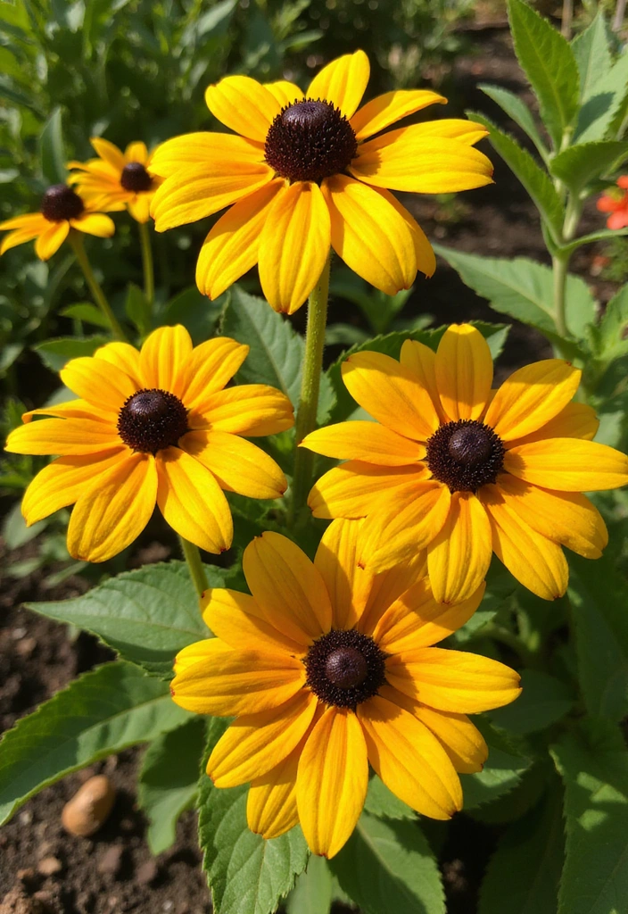 20 Low Maintenance Flowers That Don’t Need Deadheading (Perfect for Lazy Gardeners!) - 4. Black-eyed Susan