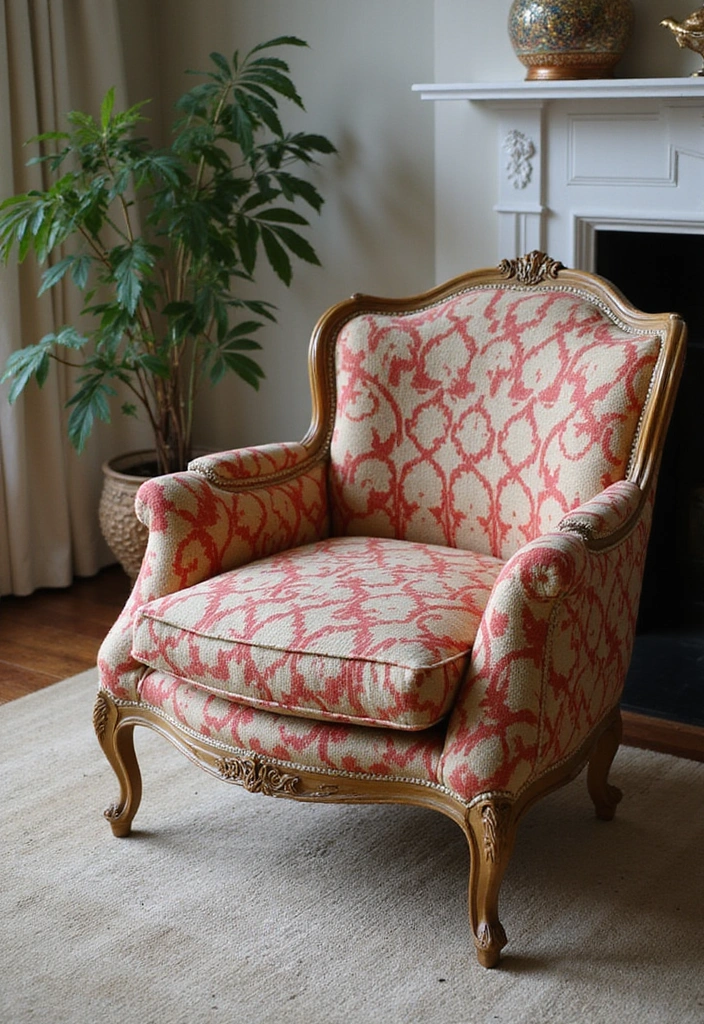 20 Modern Furniture Transformations That Will Inspire Your Next Redecorating! - 2. Vintage Chair Revamp