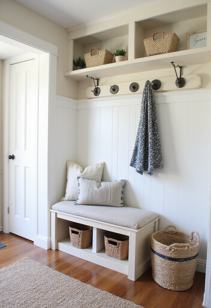 20 Modern Furniture Transformations That Will Inspire Your Next Redecorating! - 7. Entryway Bench Makeover