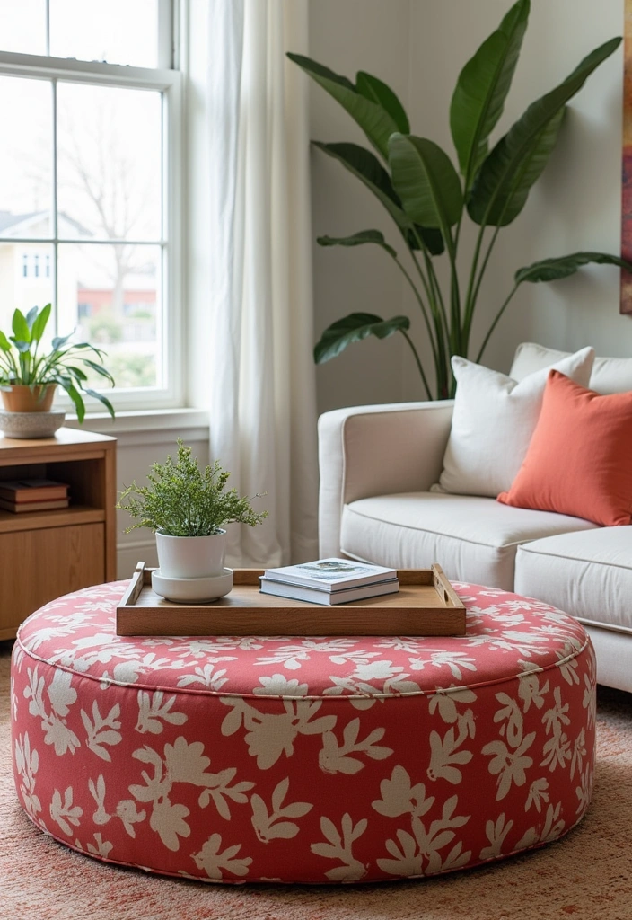 20 Modern Furniture Transformations That Will Inspire Your Next Redecorating! - 9. Ottoman Upgrade