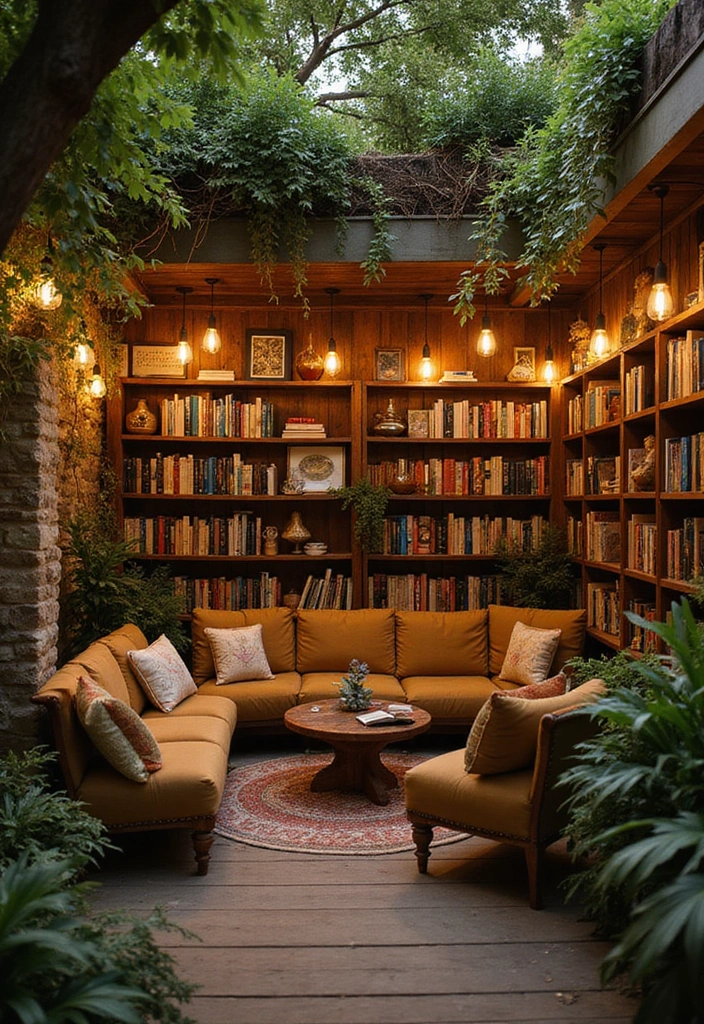 20 Tiny Garden Rooms That Prove Small Can Be Stunning (Wait Until You See #4!) - 19. The Storytelling Space