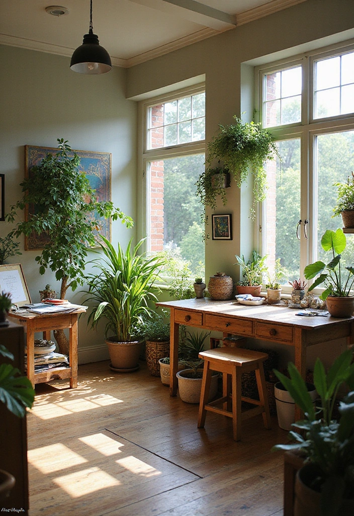 20 Tiny Garden Rooms That Prove Small Can Be Stunning (Wait Until You See #4!) - 5. The Creative Studio