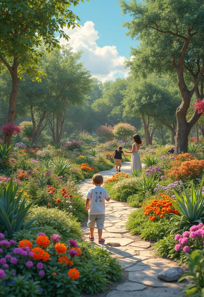 20 Whimsical Garden Playroom Ideas That Will Make Your Kids Never Want to Leave! - 7. Sensory Garden for Exploration