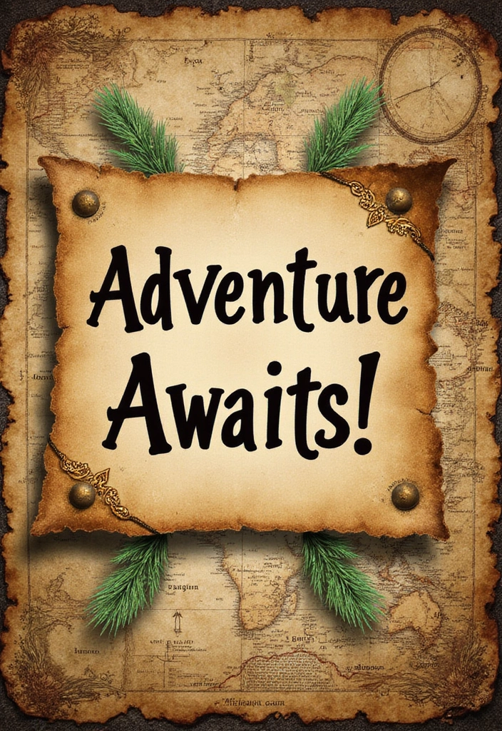 21 Adorable Kids Bathroom Sign Ideas That Will Make Them Smile (#11 Is So Cute!) - 9. Adventure Awaits!