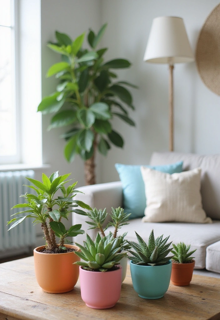 21 Affordable Beach Decor Tips for a Stunning Living Room (You Won't Believe #11!) - 6. Beach-Inspired Plants