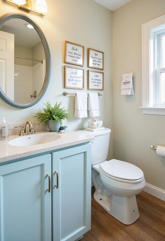 21 Charming DIY Bathroom Sign Ideas to Personalize Your Space (You'll Love #12!) - 14. Bathroom Etiquette Signs
