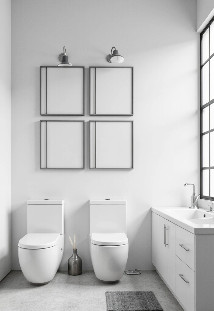 21 Charming DIY Bathroom Sign Ideas to Personalize Your Space (You'll Love #12!) - 5. Minimalist Signs