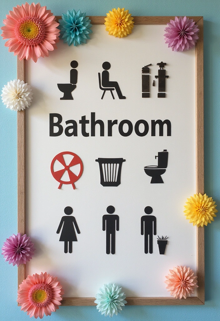 21 Clever Bathroom Sign Ideas That'll Make You Smile Every Time You Enter! - 7. Ladies, Gents, and Other