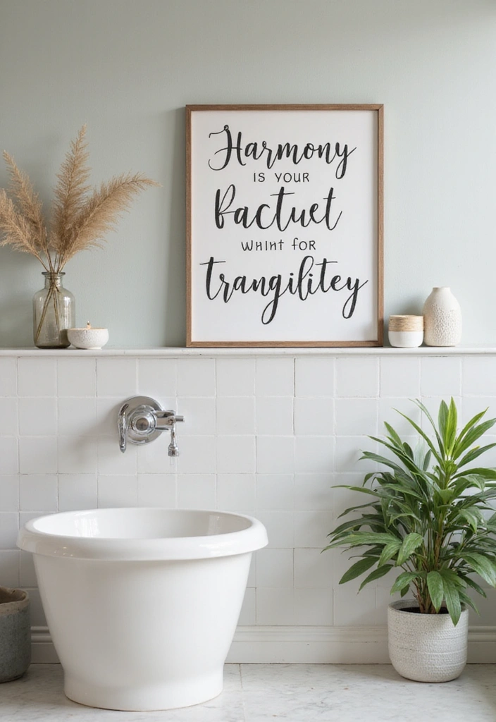 21 Clever Bathroom Sign Ideas That'll Make You Smile Every Time You Enter! - 9. This is a No Drama Zone