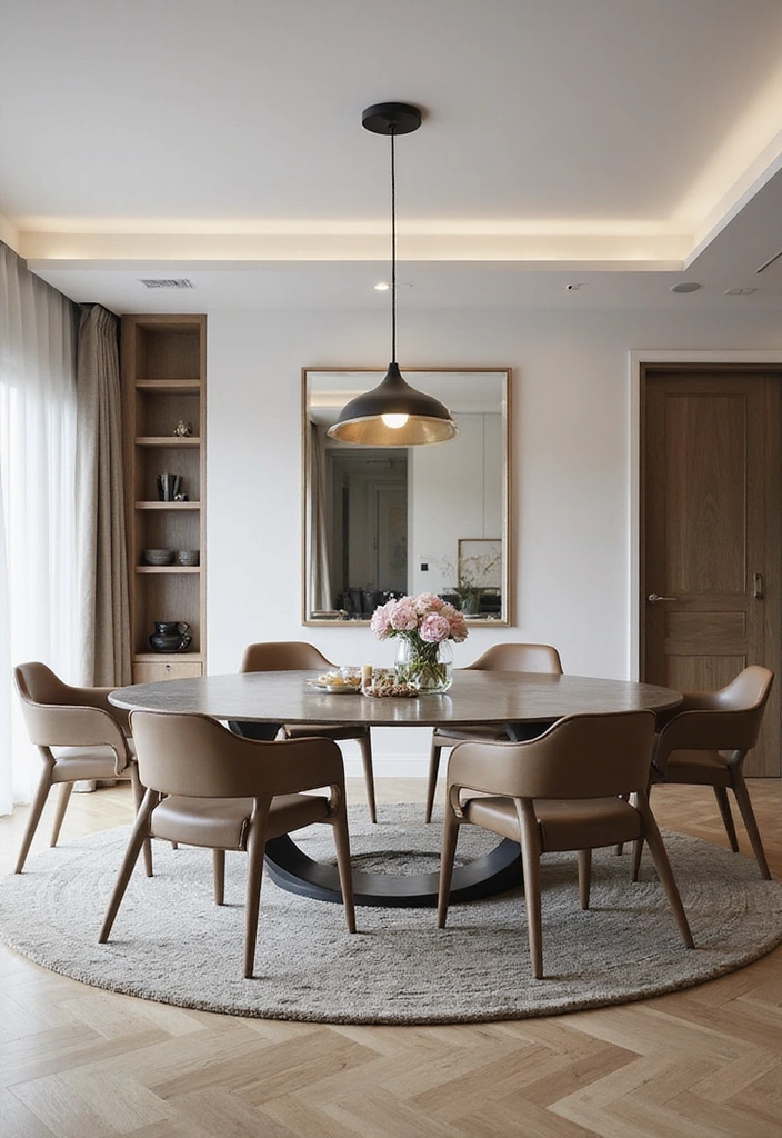 21 Decorative Mirror Ideas for Your Dining Room That Are Total Game Changers (Check Out #12!) - 9. Frameless Mirrors for a Sleek Look