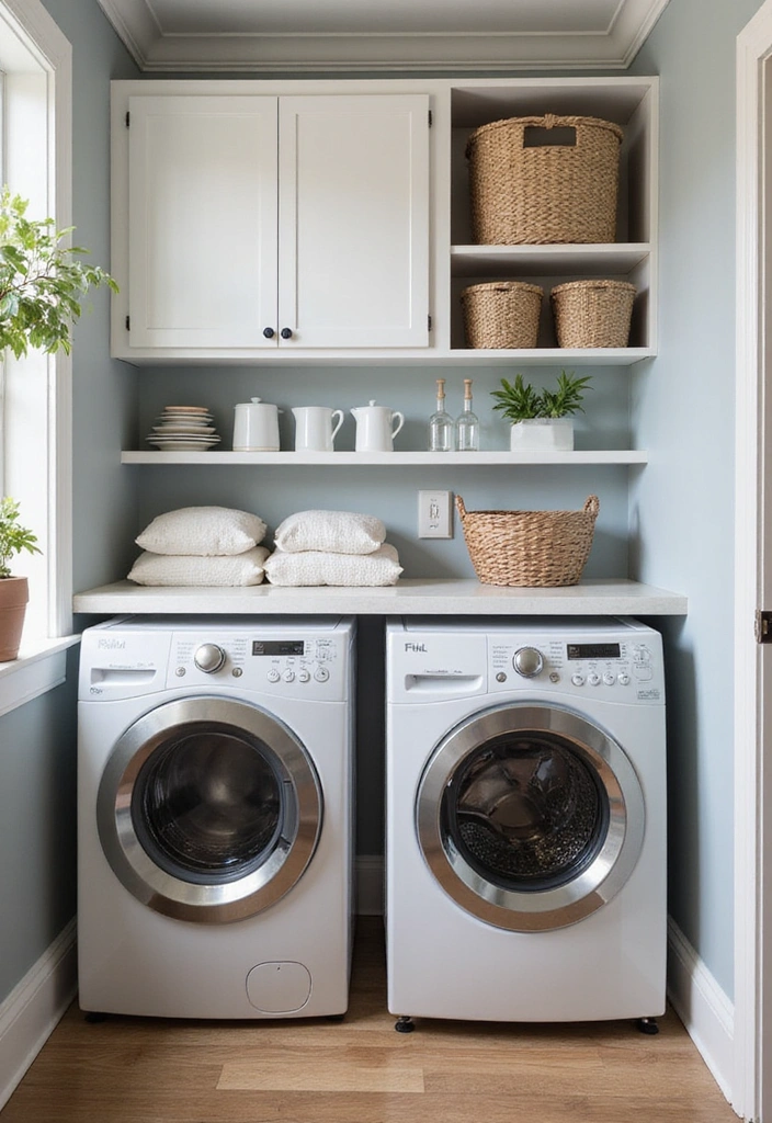 21 Luxury Laundry Room Ideas That'll Make You Feel Like a Million Bucks! - 10. Smart Storage Solutions