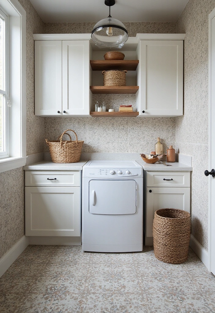 21 Luxury Laundry Room Ideas That'll Make You Feel Like a Million Bucks! - 19. Beautiful Tile Work