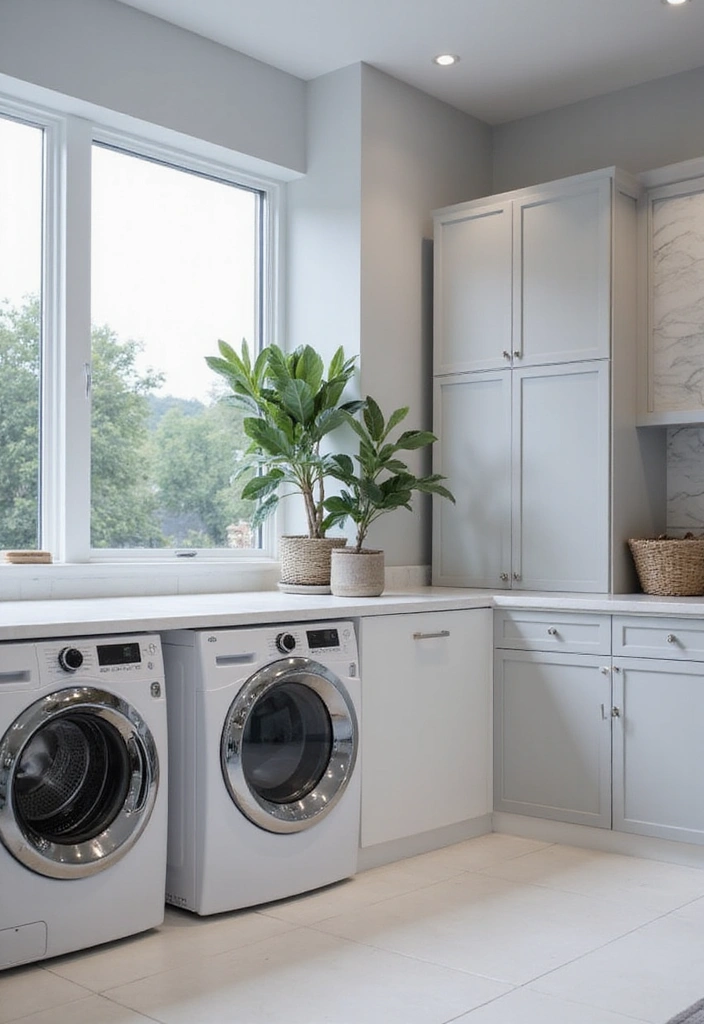 21 Luxury Laundry Room Ideas That'll Make You Feel Like a Million Bucks! - 2. High-Tech Haven