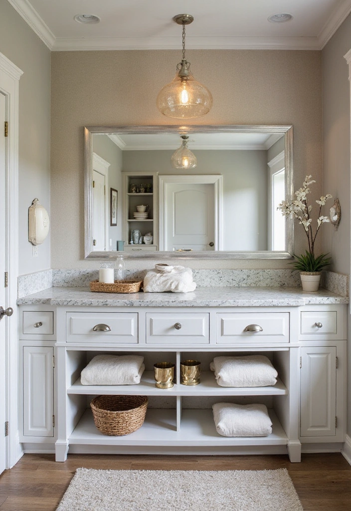 21 Luxury Laundry Room Ideas That'll Make You Feel Like a Million Bucks! - 7. Chic Folding Station