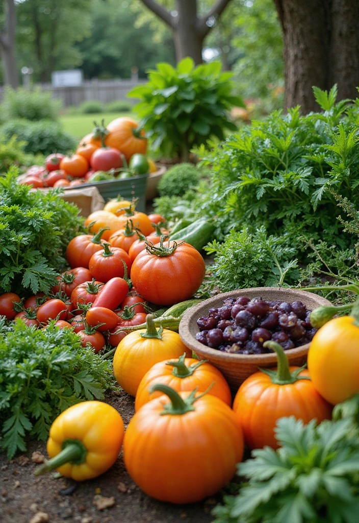 22 Clever Fall Vegetable Garden Ideas for Small Spaces (You Won't Believe How Easy #10 Is!) - 11. Edible Landscaping