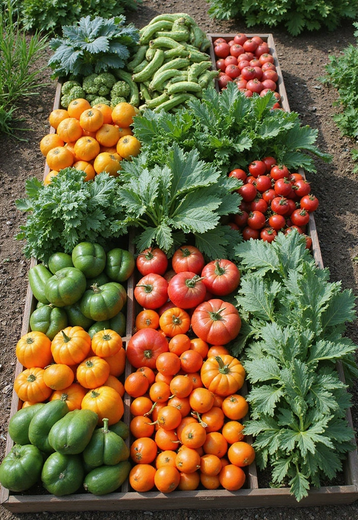 22 Clever Fall Vegetable Garden Ideas for Small Spaces (You Won't Believe How Easy #10 Is!) - 9. Square Foot Gardening