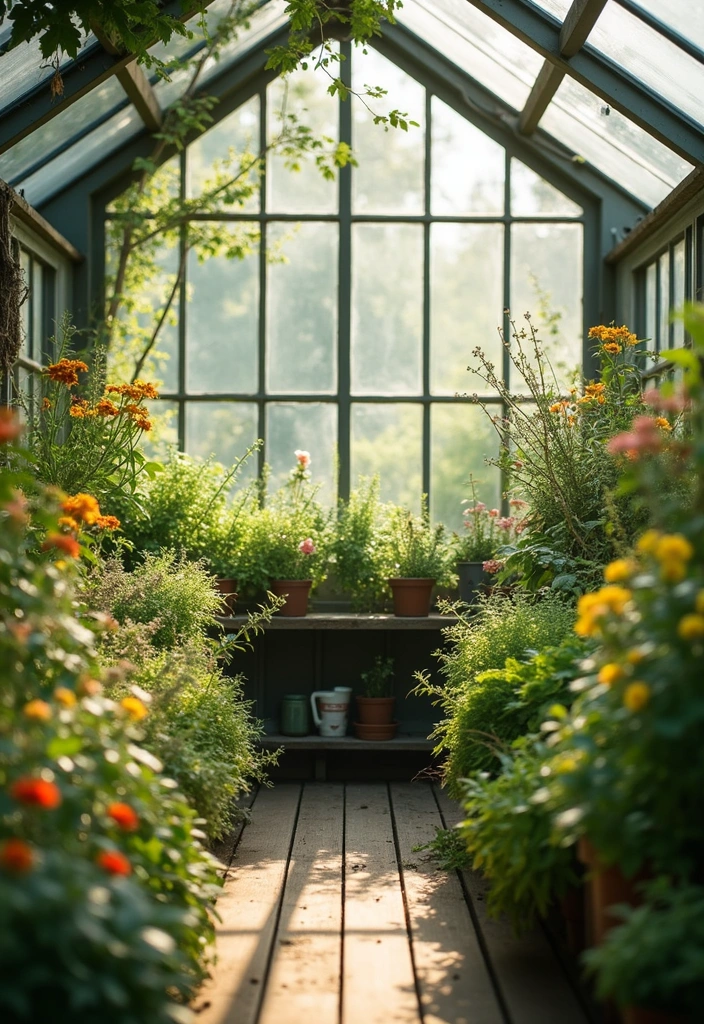 22 Genius Garden Greenhouse Ideas That Will Make Your Plants Thrive Like Never Before! - 13. Aromatherapy Greenhouse