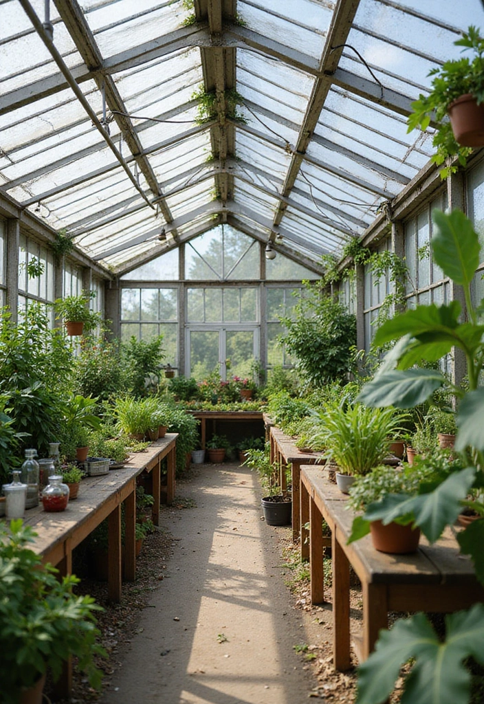 22 Genius Garden Greenhouse Ideas That Will Make Your Plants Thrive Like Never Before! - 20. Multi-Functional Greenhouse Spaces