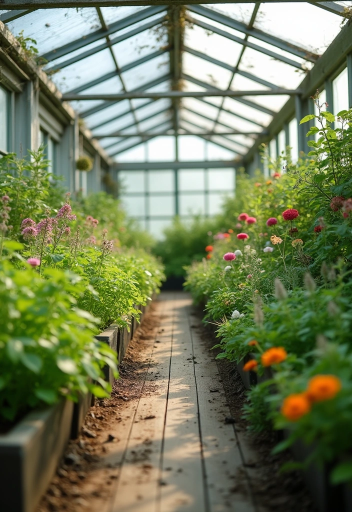 22 Genius Garden Greenhouse Ideas That Will Make Your Plants Thrive Like Never Before! - 21. Greenhouse for Medicinal Plants