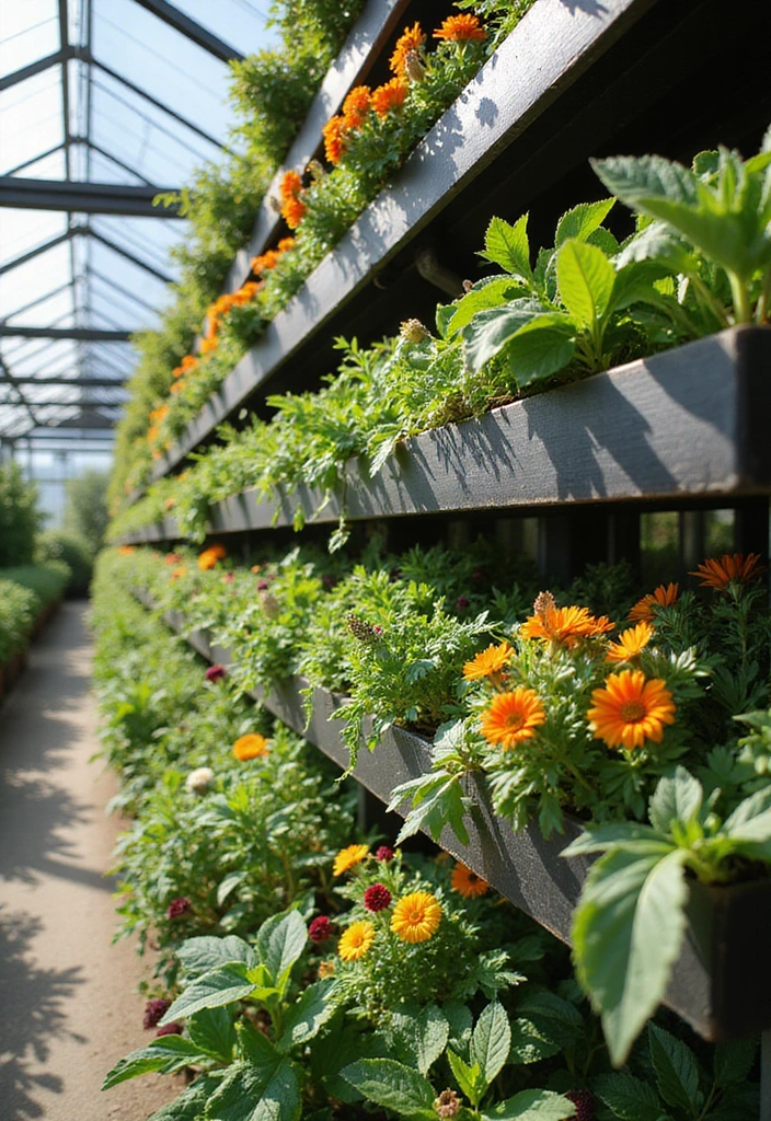 22 Genius Garden Greenhouse Ideas That Will Make Your Plants Thrive Like Never Before! - 3. Vertical Gardening Greenhouse Ideas