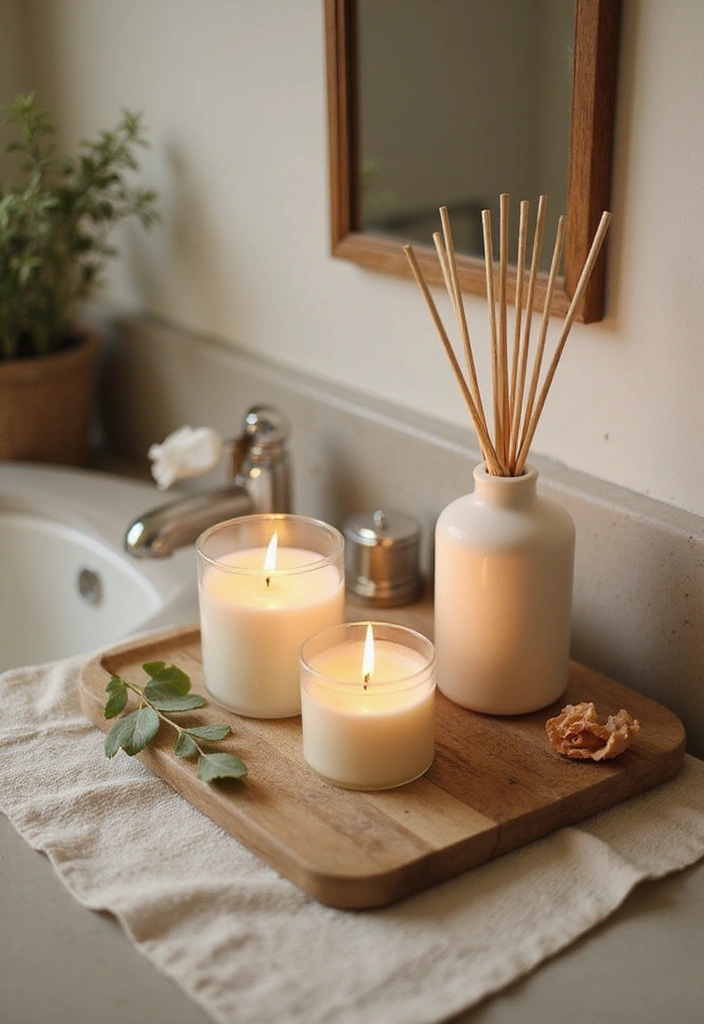 22 Modern Bathroom Ideas That Will Make You Feel Like You’re in a Spa (Don’t Miss #3!) - 22. Fresh Scents