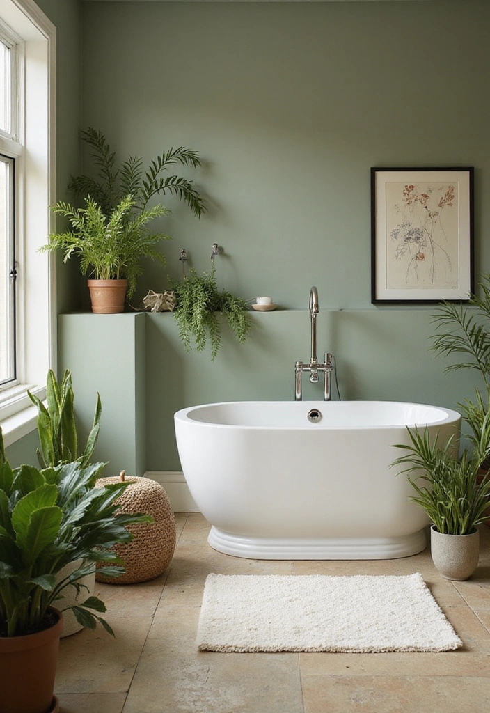 22 Modern Bathroom Ideas That Will Make You Feel Like You’re in a Spa (Don’t Miss #3!) - 5. Earthy Color Palette