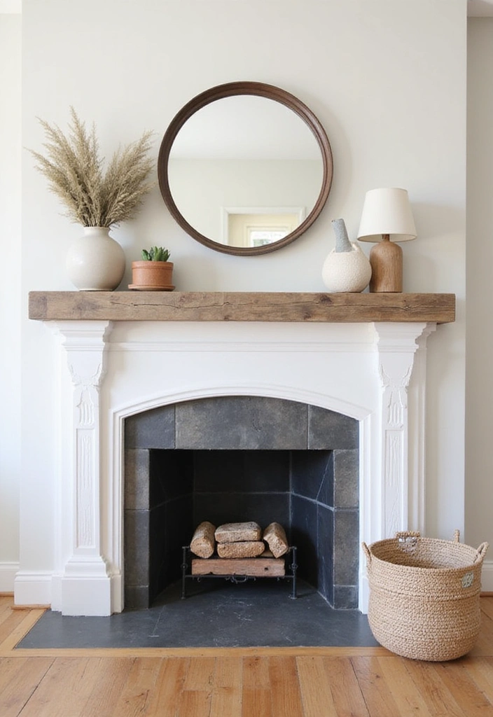 22 Modern Farmhouse Mantel Decor Ideas That Will Leave You Breathless! - 20. Soft Color Palettes