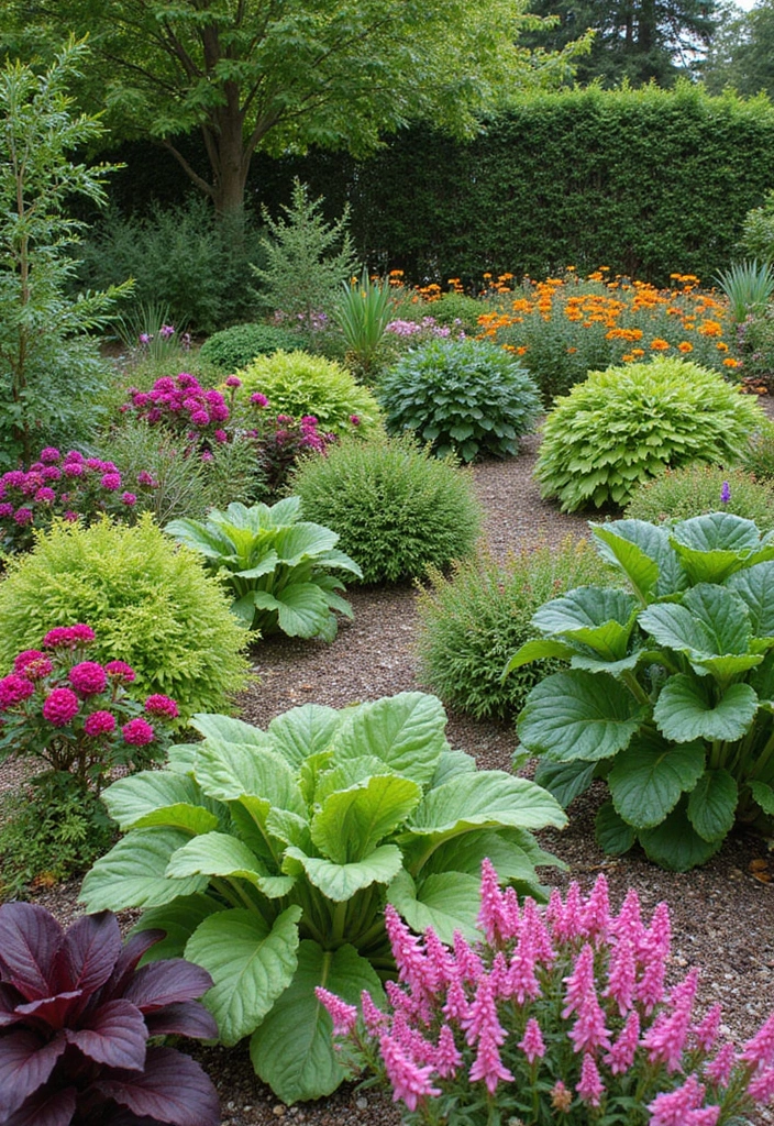 22 Urban Fall Vegetable Garden Ideas for City Dwellers (You’ll Want to Start Right Now!) - 11. Edible Landscaping for Beauty and Function