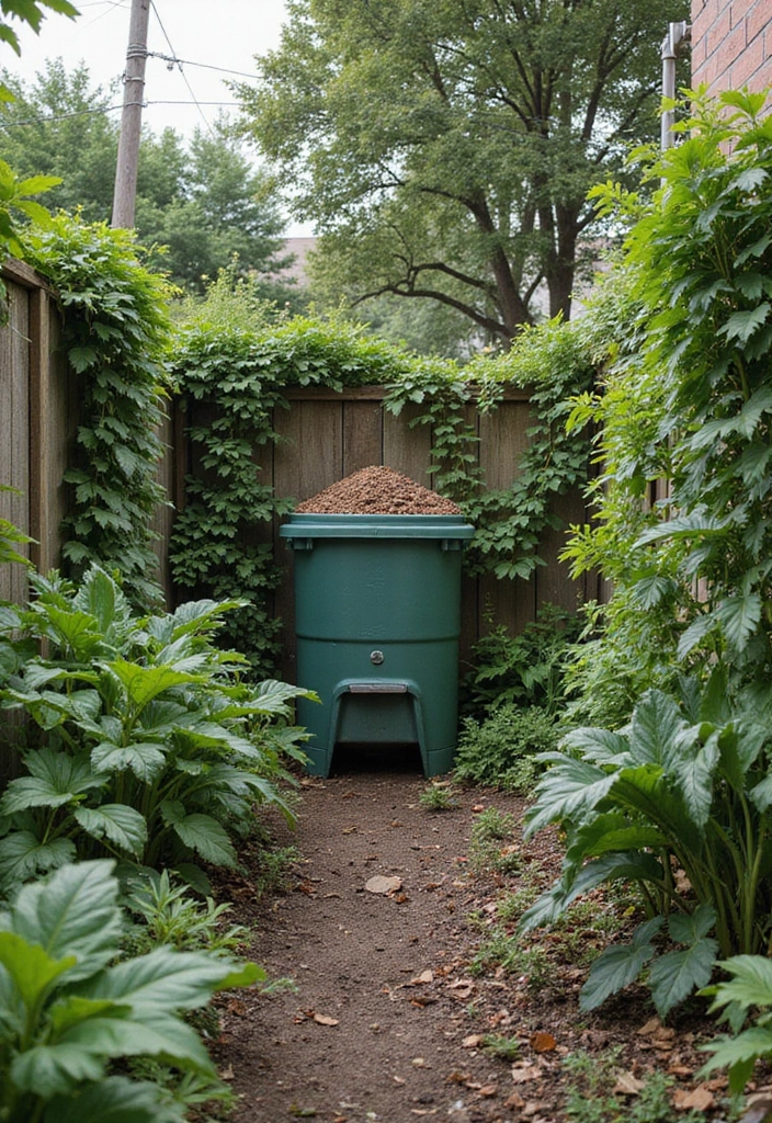 22 Urban Fall Vegetable Garden Ideas for City Dwellers (You’ll Want to Start Right Now!) - 12. Composting for Sustainable Gardening