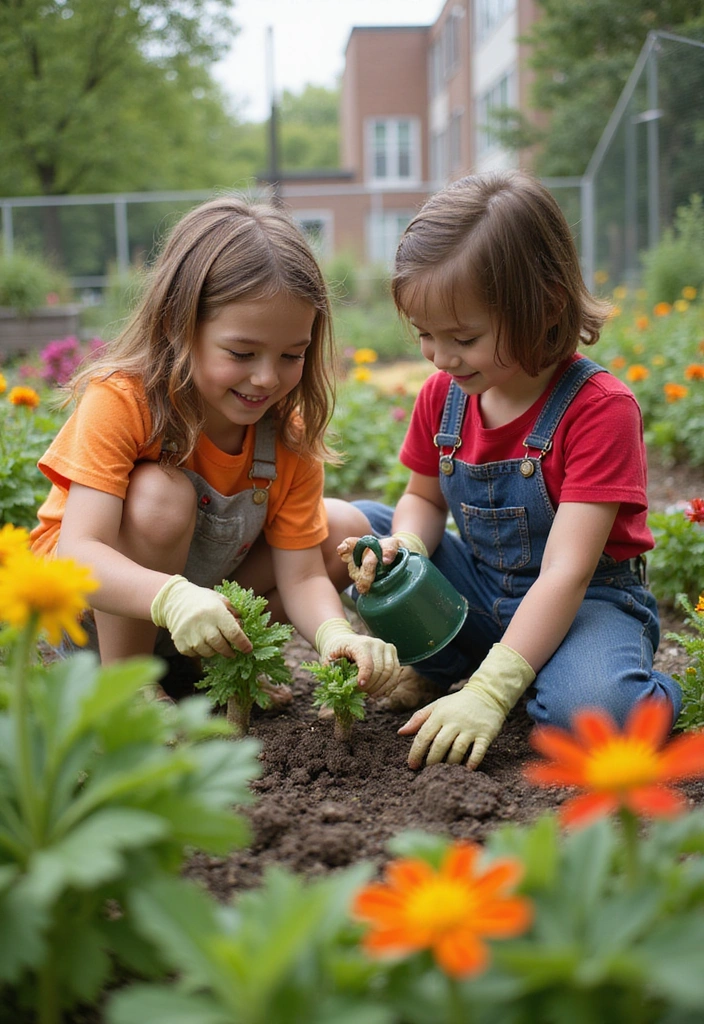 22 Urban Fall Vegetable Garden Ideas for City Dwellers (You’ll Want to Start Right Now!) - 17. Engaging Children in Urban Gardening