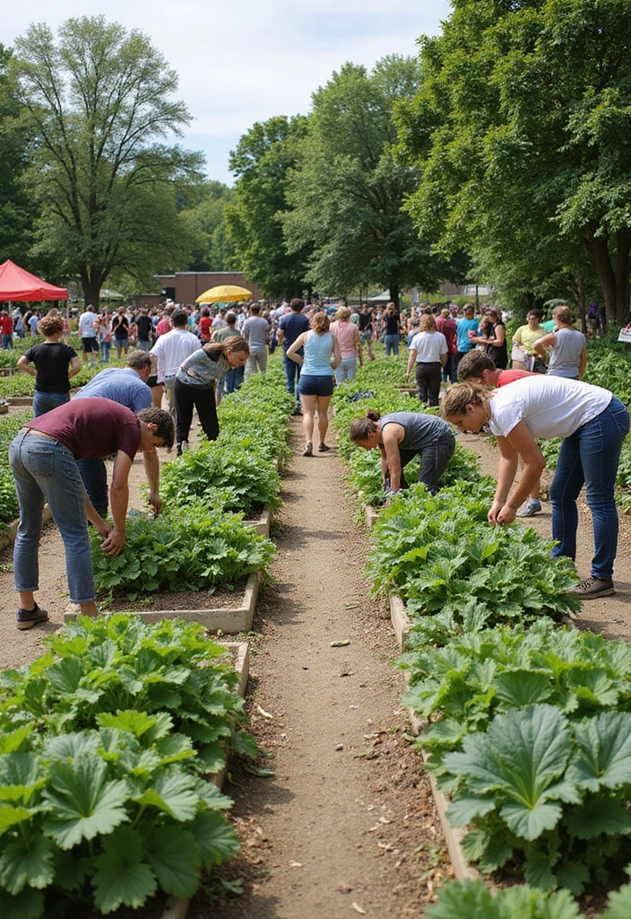 22 Urban Fall Vegetable Garden Ideas for City Dwellers (You’ll Want to Start Right Now!) - 9. Community Gardens as Urban Oases