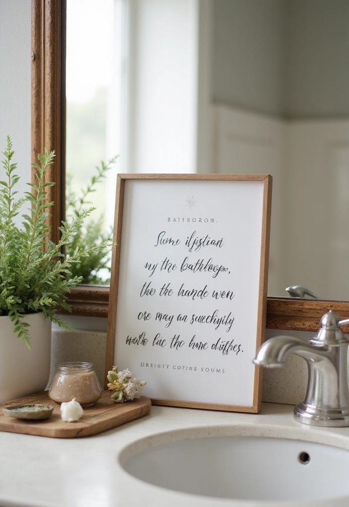 25 Bathroom Sign Ideas That Will Transform Your Space (You Won't Believe #7!) - 13. Bathroom Etiquette Signs
