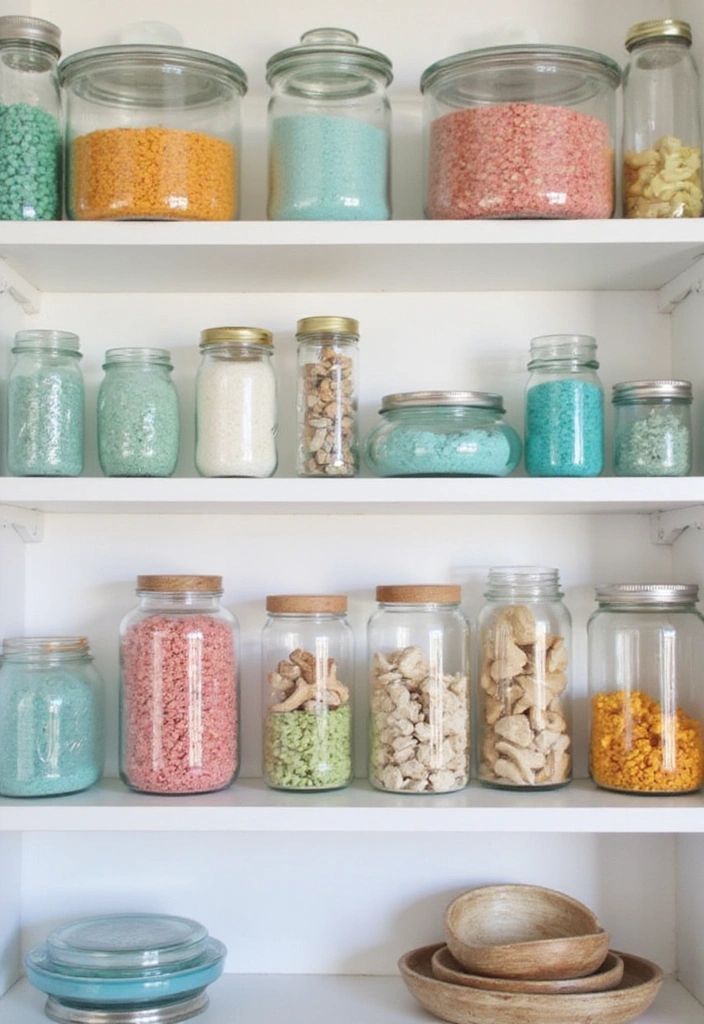 25 DIY Beach Themed Decor Projects for a Stunning Living Room Makeover! - 4. Beach Glass Jars