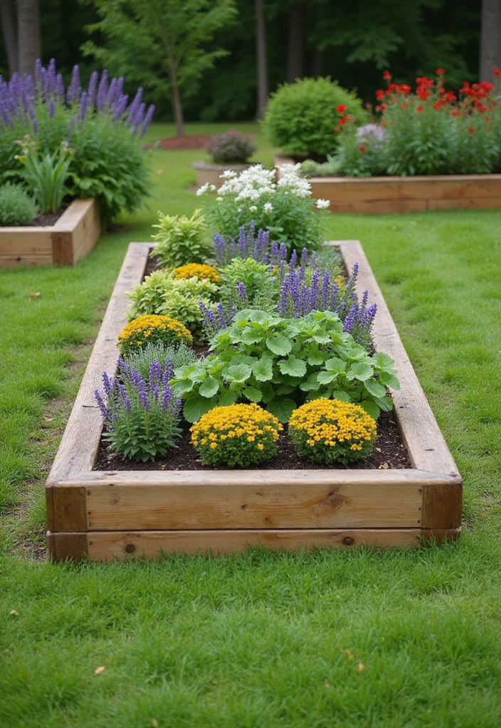 25 DIY Small Backyard Turf Ideas That Will Make You a Landscaping Pro (Don't Miss #12!) - 10. Turf Raised Bed Garden