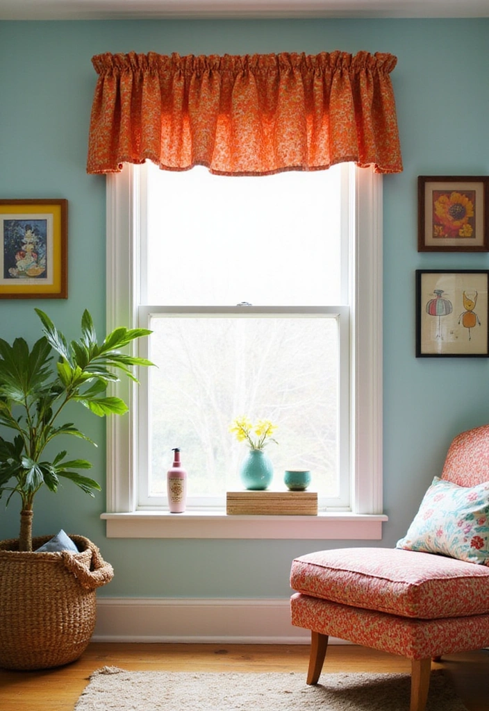 25 DIY Window Valance Ideas That Are Easier Than You Think (Watch Out for #12!) - 15. Bucket-Style Valance