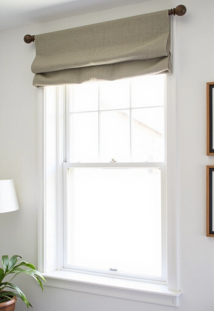 25 DIY Window Valance Ideas That Are Easier Than You Think (Watch Out for #12!) - 19. Simple Clip Valance