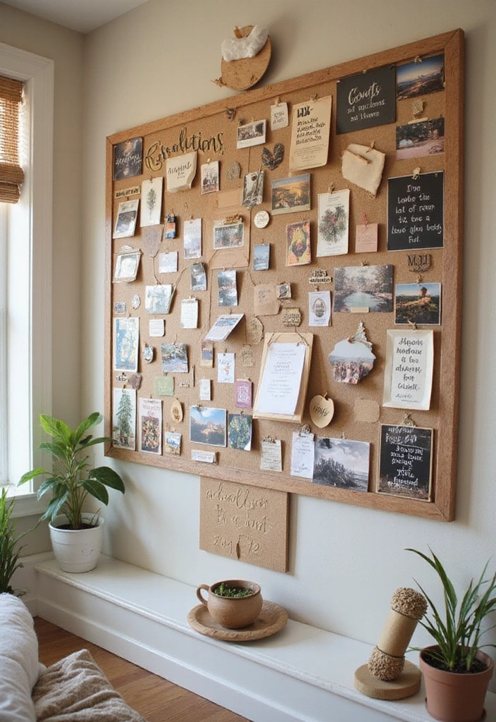 25 Festive Seasonal Wall Hanging Ideas to Celebrate Every Holiday (You Won't Believe #19!) - 12. New Year Resolutions Board