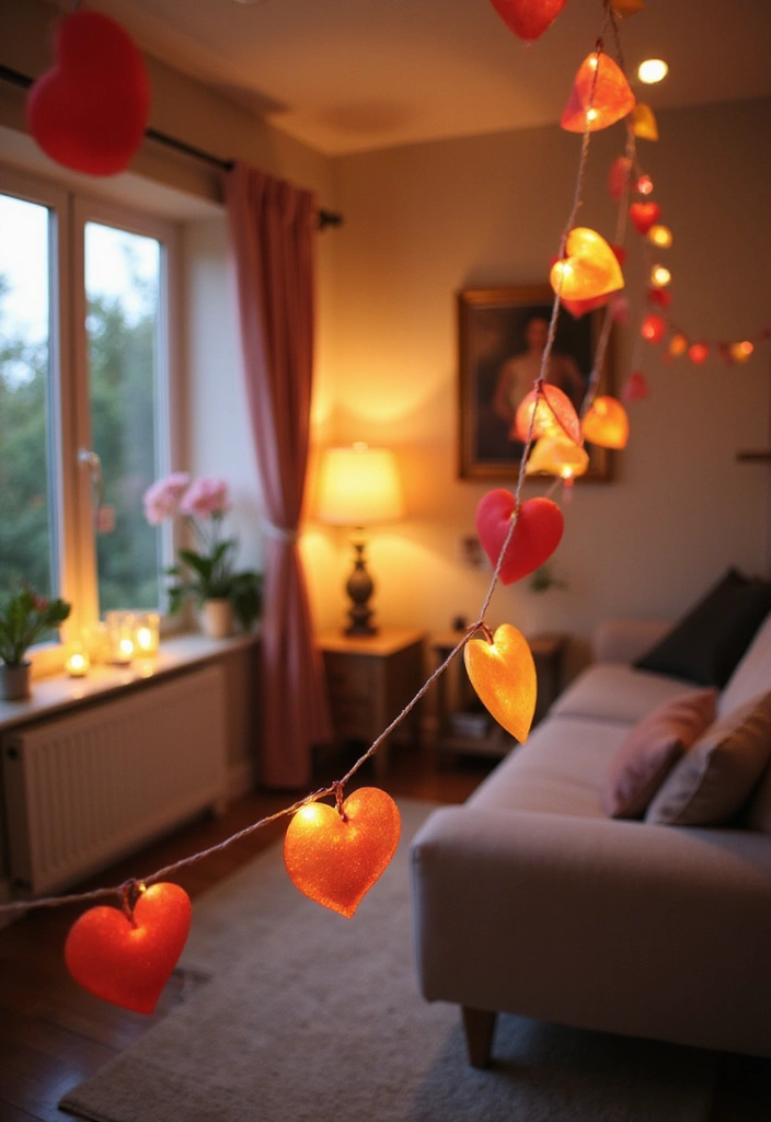 25 Festive Seasonal Wall Hanging Ideas to Celebrate Every Holiday (You Won't Believe #19!) - 4. Valentine's Day Heart Garland