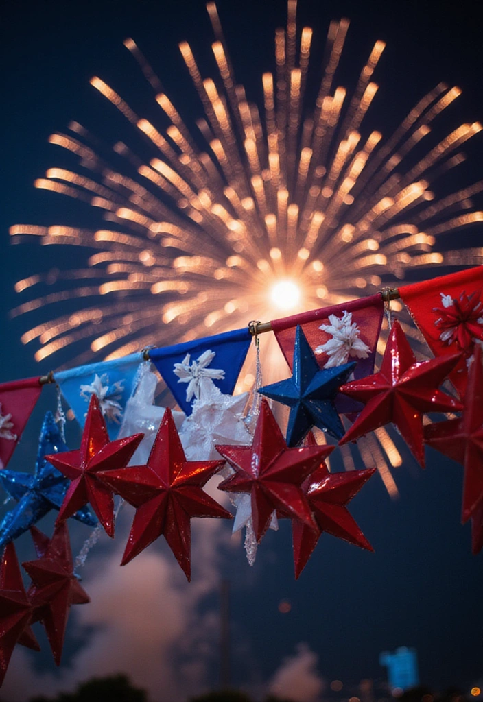 25 Festive Seasonal Wall Hanging Ideas to Celebrate Every Holiday (You Won't Believe #19!) - 6. Independence Day Star Spangled Banner
