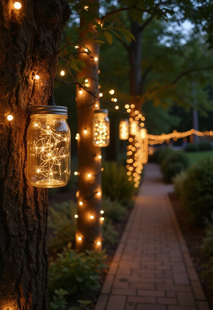 25 Genius Mason Jar Storage Ideas That Will Declutter Your Life (You Won't Believe #4!) - 20. Outdoor Lanterns